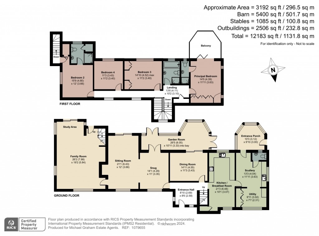 Floorplans For Stowe, Buckingham, MK18