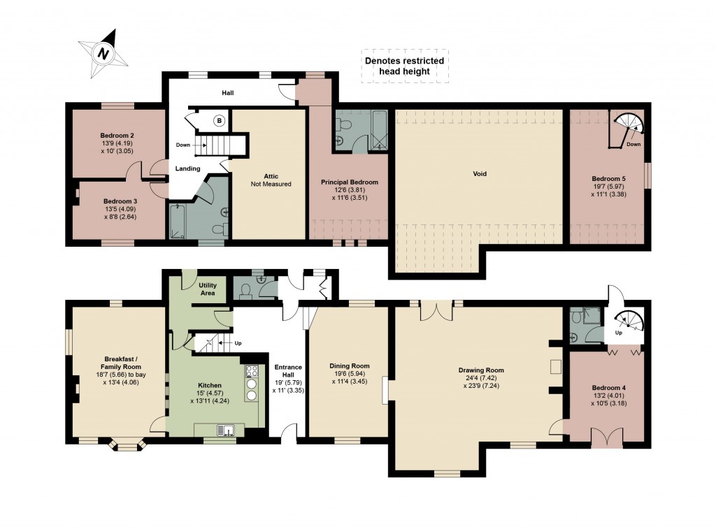 Floorplans For Hebing End, Benington, SG2