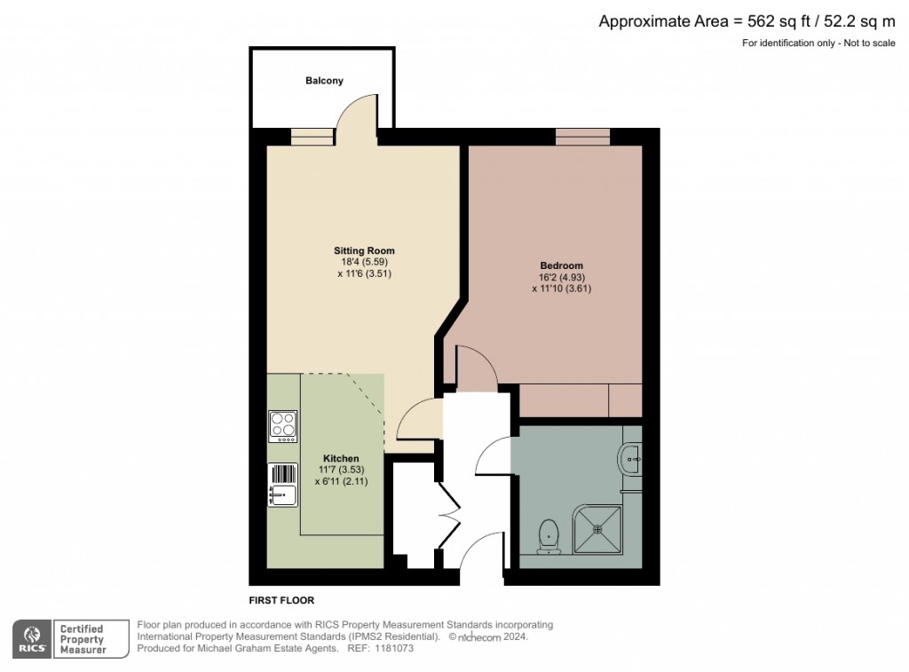 Floorplans For Lester Road, Aylesbury, HP20