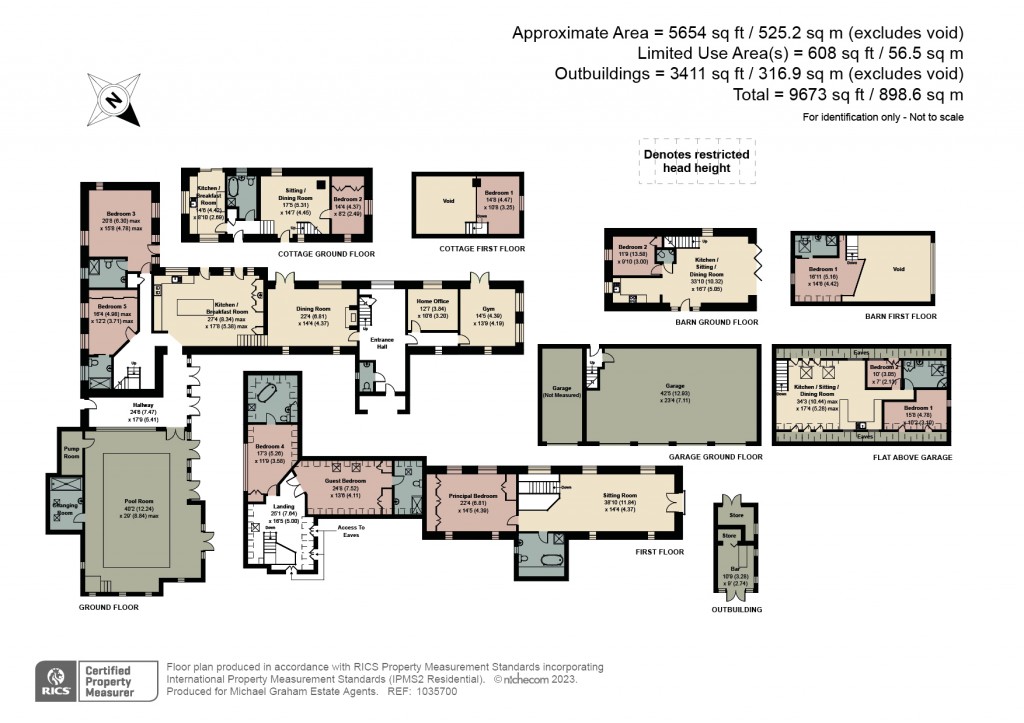 Floorplans For Felmersham Road, Carlton, MK43