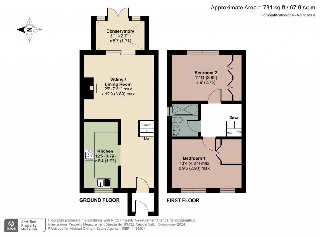 Floorplans For Hipwell Court, Olney, MK46