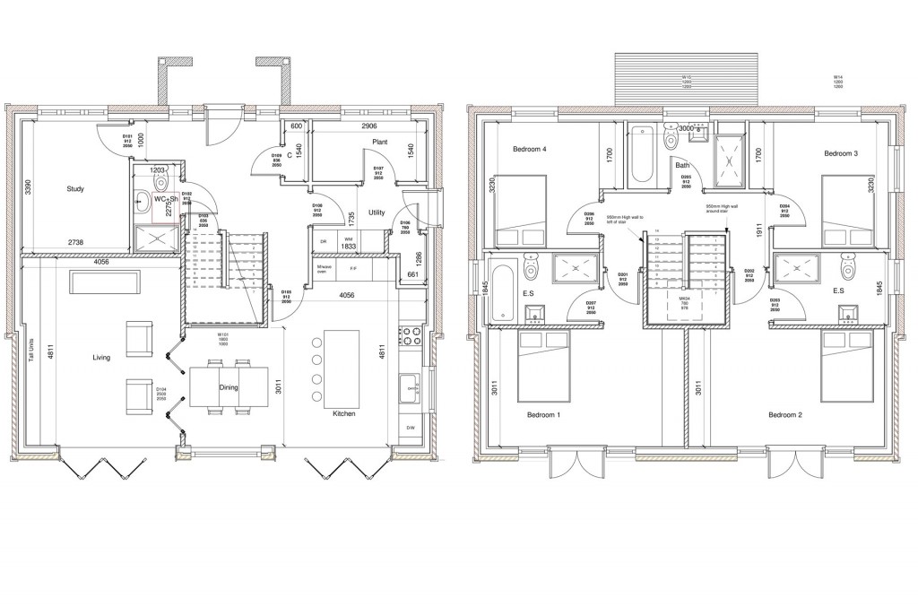 Floorplans For Banbury Lane, Fosters Booth, NN12